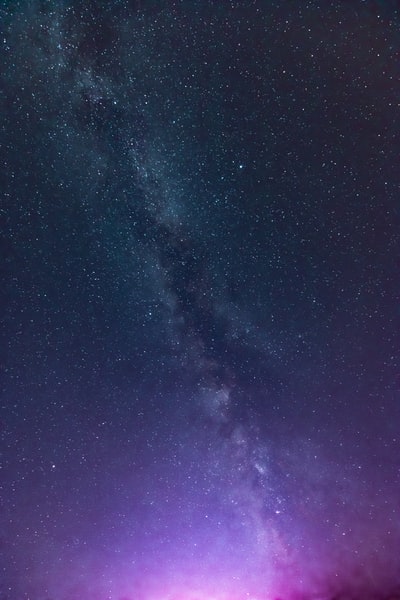 blue sky with stars during night time